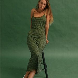 Jagger and stone Demi mesh maxi dress